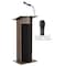 Oklahoma Sound Oklahoma Sound Power Plus Lectern with Wireless Handheld Mic, Ribbonwood 111PLS-RW/LWM-5 - alternate 1
